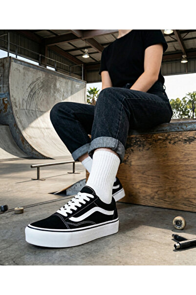 Vans Old skool platform unisex daily shoe sneaker black