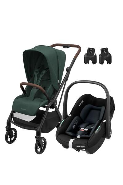 MAXİ-COSİ Leona2-Pebble S Tek Elle Katlanabilen Ultra Kompakt Çift Yönlü Seya...