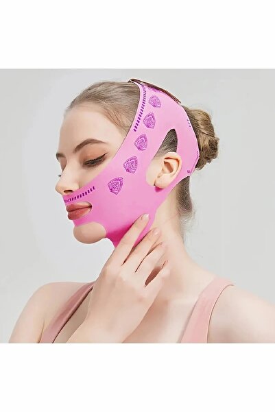 Aznime حزام رفع الوجه والرقبة قابل للتنفس، حزام لشد الذقن والرقبة