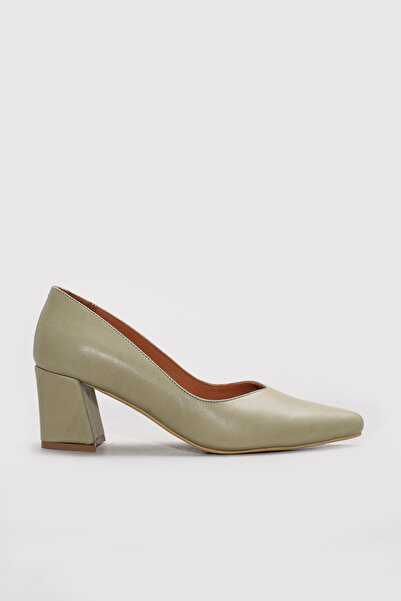 FAST STEP Pantofi de damă din piele naturală cu toc gros 314ZA1065