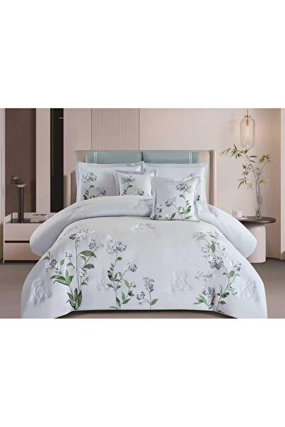Barigo High-quality, elegant summer double bedsheet set, 8 pieces, size 240*2...