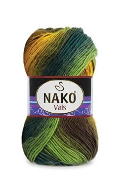 NAKO Vals Green Wrapped Batik 1 Piece Colar : 85989