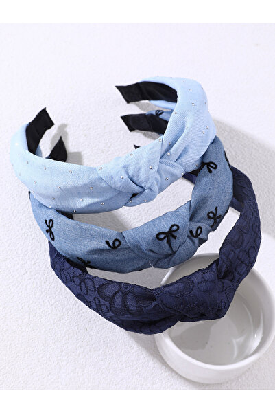 Take Two By Styli Pack of 3 - Printed Knotted Headbands