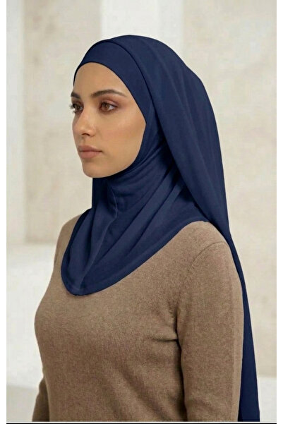 Sonbaharmoda Hijab șal din șifon practic, gata de purtat, dintr-o singură buc...