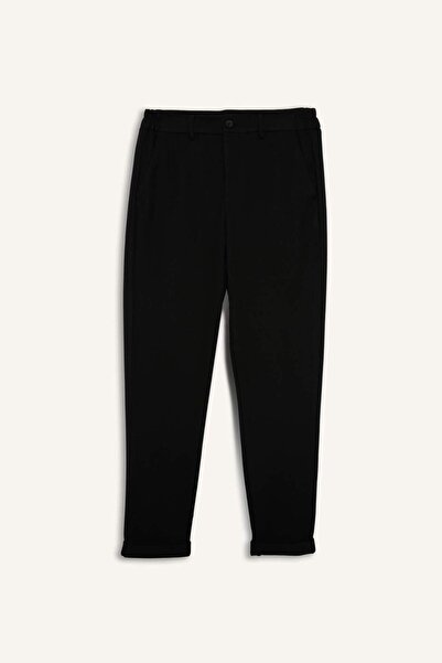 DeFacto Tailored Fit Short Leg Combed Cotton Trousers F0407Ax26Sp