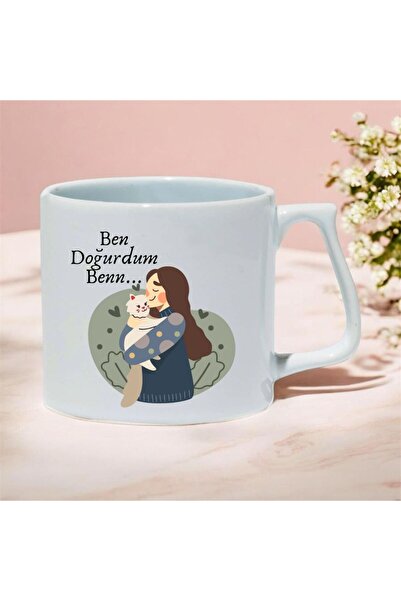 kubdekor I'M Born, I'M Written, I'M Printed, I'M Cat-Themed Luxury Mug Cup