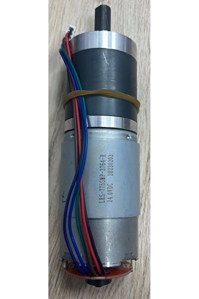 TIEE 24V Düşük Gürültülü DC Motor 71 RPM / Enkoder