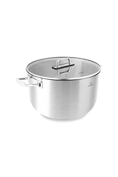 Emsan Grace İndüksiyon Tabanlı Çelik Tencere 34 cm