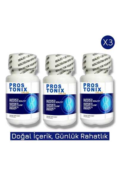 Zenvia Store Prostonix Plus Erkeklere Özel Günlük Bitkisel Takviye 30'lu X 3 ...