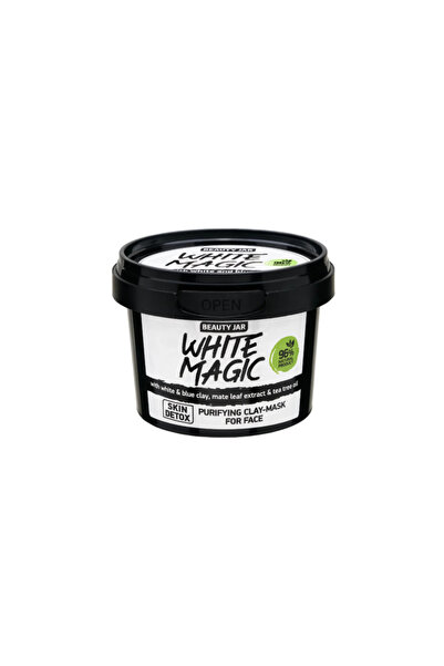 Beauty Jar Purifying Clay Facial Mask, White Magic, Beauty Jar, 120 ml