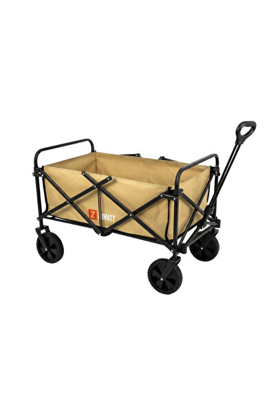 Varaq International عربة قابلة للطي متعددة الاستخدامات مع عجلات، عربة حديقة ك...