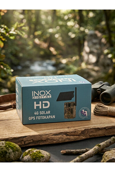inox X222 4G (GPS) Özellikli Solar Panelli Fotokapan (UCON)