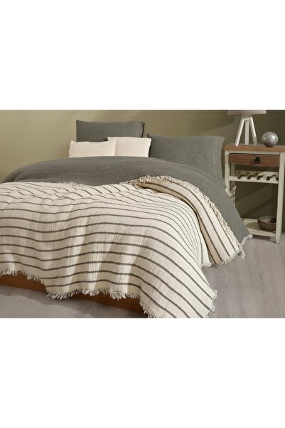 kesenegore 100% βαμβακερό ριγέ μοτίβο 8 στρώσεων Πάπλωμα μουσελίνας 240*260 Κ...