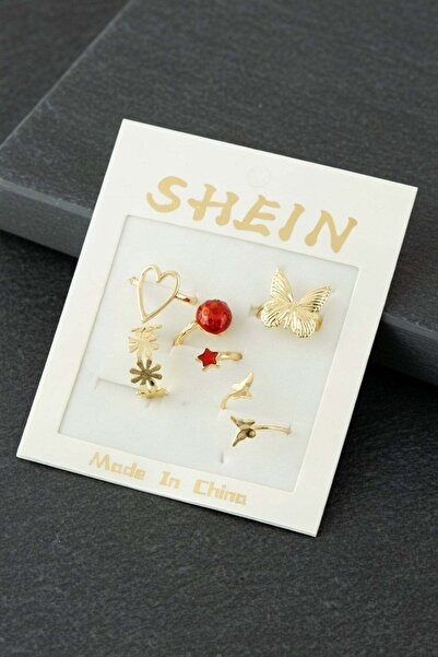 Bijuteri Net 5 Strawberry Luxury Joint Rings