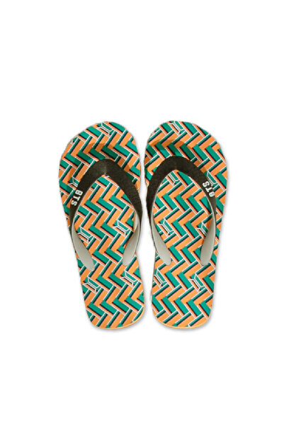 Generic BTS Idol Basic Flip Flops (Yellow-25cm)