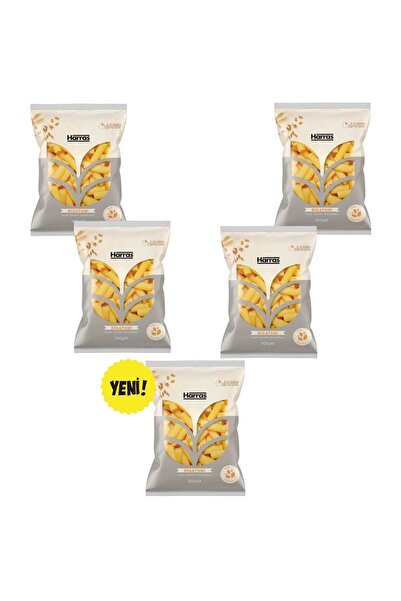 Harras Rigatoni Makarna Durum Buğdayı İrmiği %12 Protein Değerli İri Kesme 5 ...