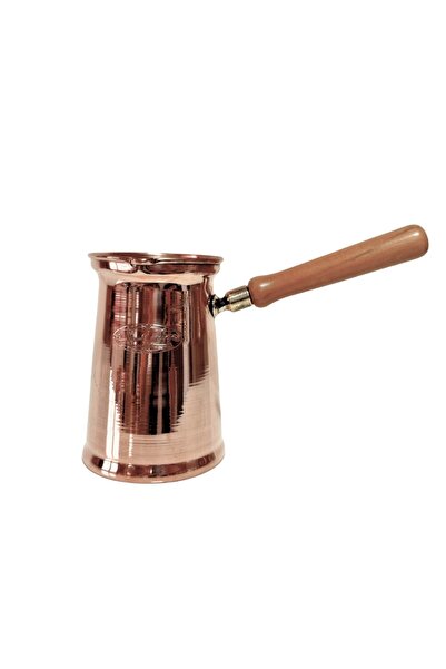 Destilatori 1 L Coffee Kettle Made of Solid Copper and Wooden Handle