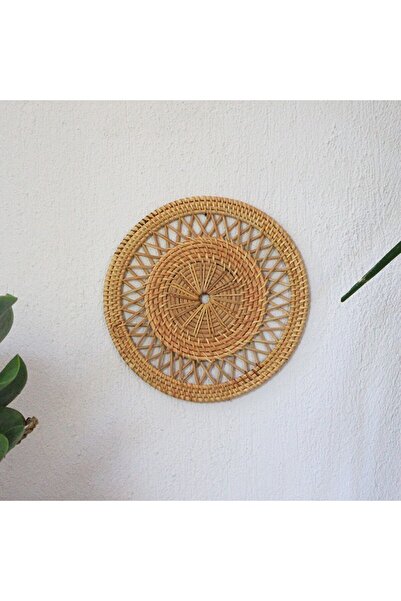 Mylamp هازان راتان سوبلا وديكور حائط 30x30 سم.