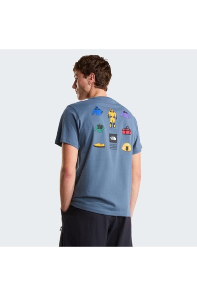 THE NORTH FACE M ICON CELEBRATION ΚΑΝΟΝΙΚΟ ΚΟΝΤΟΜΑΝΙΚΟ NF0A8GAS0U31