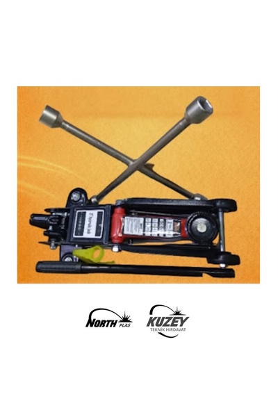 NORTHPLUS North 107 / 2 ton arabalı kriko ve istavroz bijon anahtarı