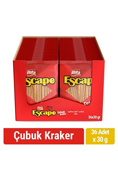 ESCAPE Bifa Çubuk Kraker 30 gr x 36 Adet