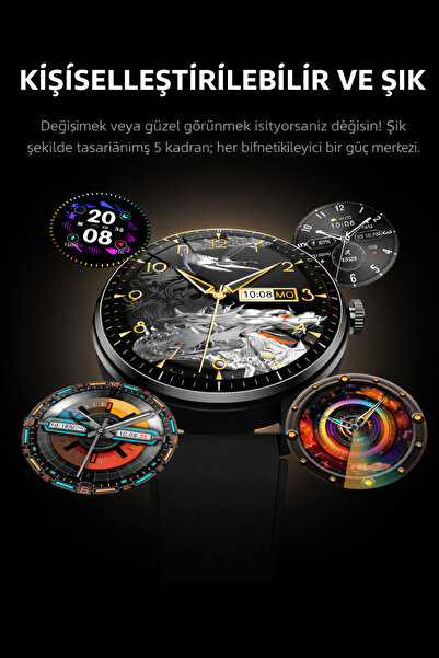 Qifit HW7 PRO+ Akıllı Saat 1.46" HD Ekran | Bluetooth Arama | Uzun Pil Ömrü | Sesli Asistan | Su Geçirmez