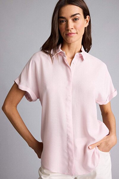 DeFacto Cămașă cu mânecă scurtă Regular Fit guler de cămașă H1482AX26SP