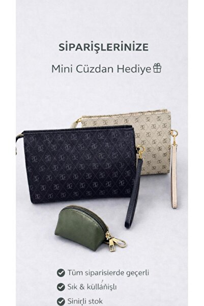 Nexora 2 li Monogram Desen Lotus Kadın Çanta