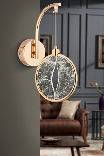 İstanbul Avize مصباح LED فاخر حديث من آسيا سينجل جولد بثلاثة ألوان