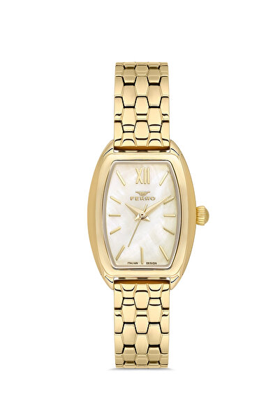 FERRO Yellow Steel Cord Women Wrist Watch Fl21769A-B4 3Atm Water Resistant 2 ...