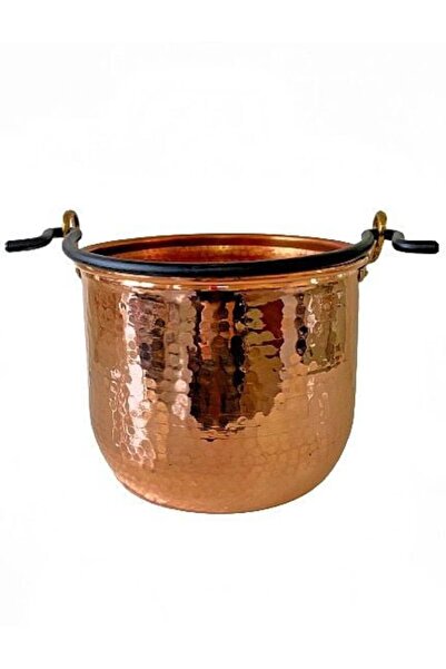 Destilatori Ceaun Adanc,Pereti Drepti cu Toarta Fier Forjat, 22,5 Litri