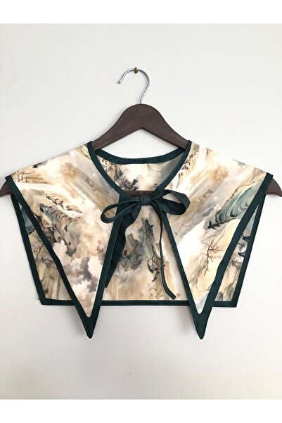 alinastore Special Patterned New Generation Shoulder Shawl, Collar