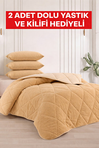 İlkim Tekstil "HEDİYELİ" cs İLKİM ÇİFT KİŞİLİK ÇİFT TARAFLI 195x215 LÜX WELSO...