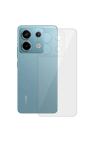 SILKASE Θήκη πλάτης για Xiaomi Redmi Note 13, προστασία πλάτης, σιλικόνη