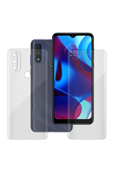 SILKASE Комплект от 2 защитни фолиа за Motorola G Pure, за защита на телефон,...