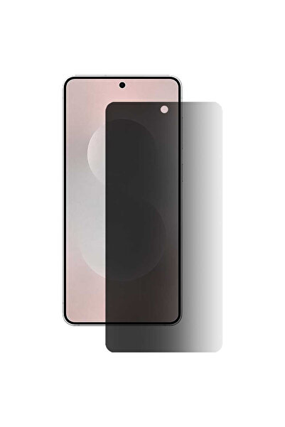 SILKASE Matte privacy film for Samsung S25 Edge, screen protector, silicone