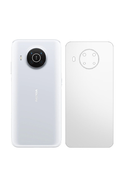 SILKASE Ματ πίσω κάλυμμα για Nokia X100, προστασία σιλικόνης