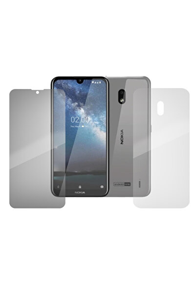 SILKASE Set of 2 foils for Nokia 2.2, phone protection, silicone