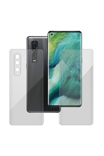 SILKASE Set of 2 foils for Oppo Find X2 Pro, phone protection, silicone