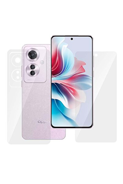 SILKASE Set of 2 foils for OPPO Reno11 F, phone protection, silicone