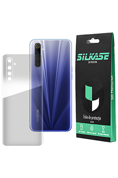 SILKASE Matte back film for Realme 6, back protection, silicone
