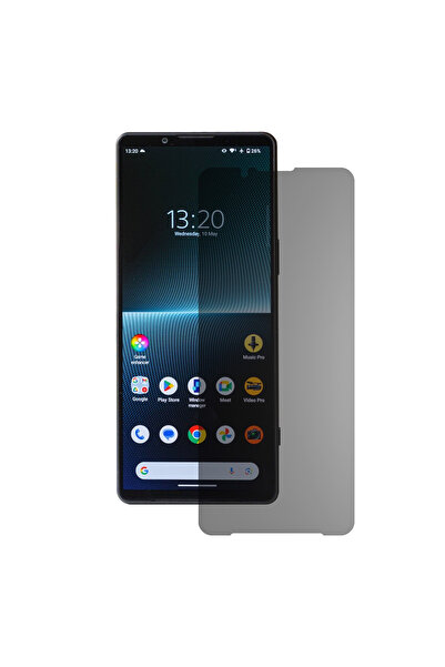 SILKASE Ματ μεμβράνη ιδιωτικότητας για Sony Xperia 10 V, προστατευτικό οθόνης...