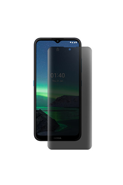 SILKASE Matte privacy film for Nokia 1.4, screen protector, silicone