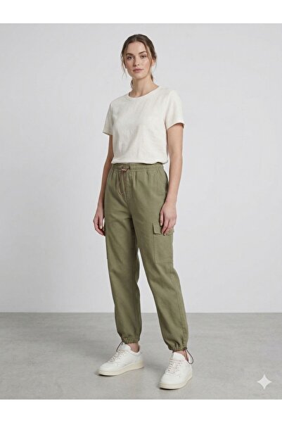 centilmen Mezzura Cargo Pants with Elastic Cuffs and Pockets 2004