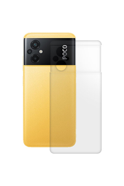 SILKASE Ματ μεμβράνη πλάτης για Xiaomi POCO M5, προστασία πλάτης, σιλικόνη