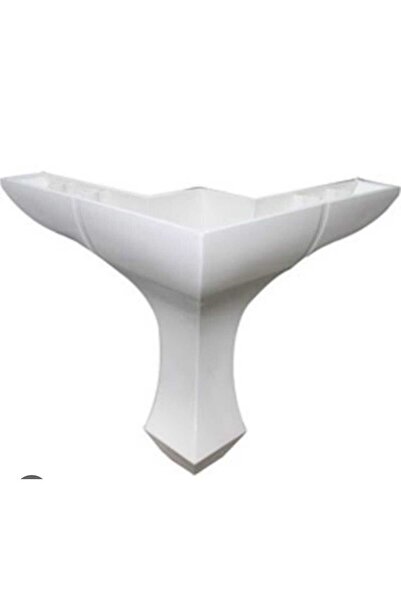Nobel Lukens Ayak Beyaz 10cm ( 4 ADET )
