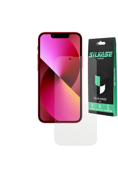 SILKASE Folie mata pentru Apple iPhone 13 Mini, protectie ecran, silicon