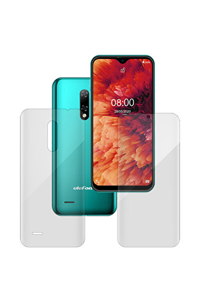 SILKASE Set 2 folii pentru Ulefone Note 8, protectie telefon, silicon