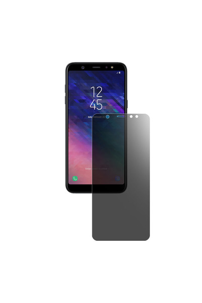 SILKASE Ματ μεμβράνη ιδιωτικότητας για Samsung A6 Plus (2018), προστατευτικό ...