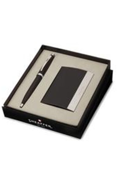 Sheaffer Pen 100 G9317 Matte Black With Nickel Plated Trims Bp With Business ...